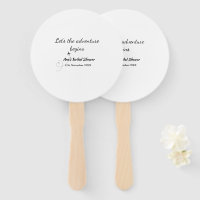 lets the adventure begins bridal shower add name d