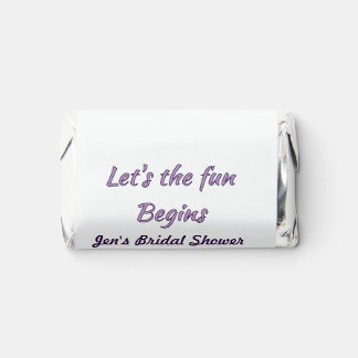 lets the adventure begins bridal shower add name d hershey's miniatures