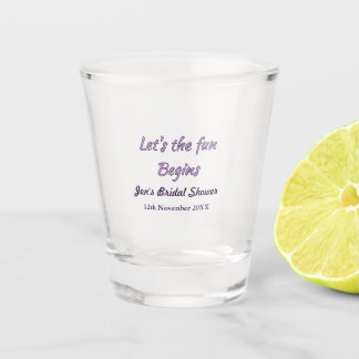 lets the adventure begins bridal shower add name d shot glass
