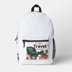 Let's Travel in Alexandria Egypt Backpack   Travel