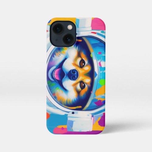 Lets travel in space with the dog iPhone13 mini  iPhone 13 Mini Case