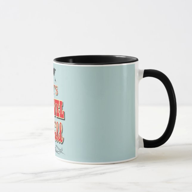 Let's travel the world mug (Right)