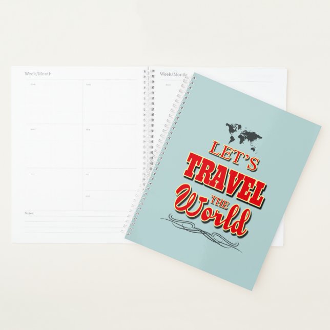 Let's travel the world planner (Display)