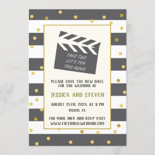 Let's try this again funny wedding update invitation