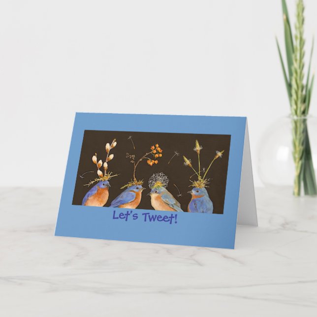 Let's Tweet card (Front)