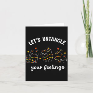 Let's Untangle Your Feelings School Counselor Chri Card