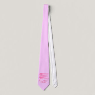 Let's Wipe Out Breast Cancer Together Tie