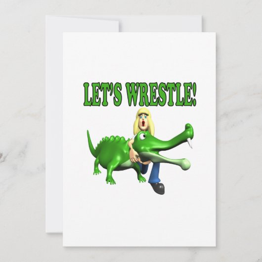 Lets Wrestle (Front)