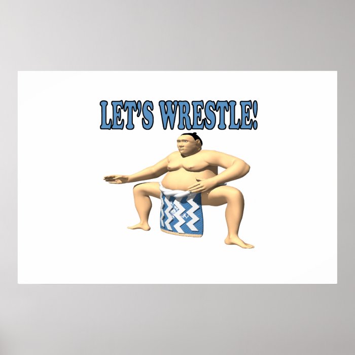 Lets Wrestle 2 Posters