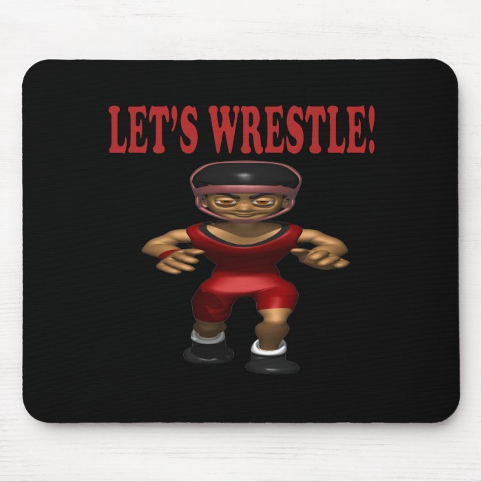 Lets Wrestle 5 Mousepad