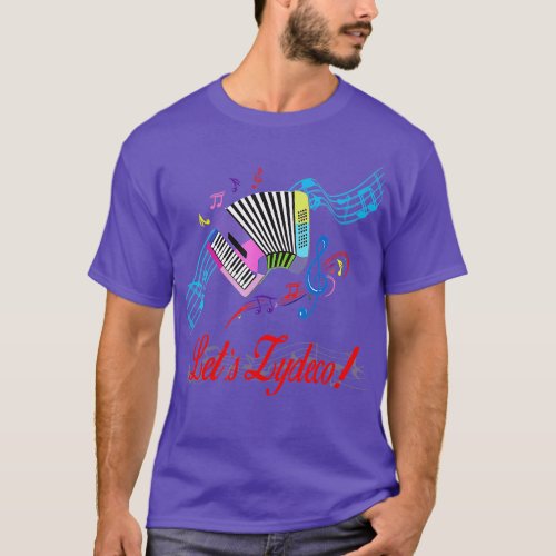 Lets Zydeco  No  T_Shirt