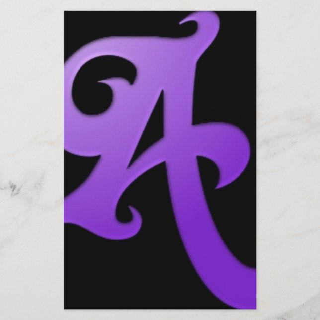 Letter A (Front)