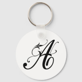 Letter-A-1 Keychain