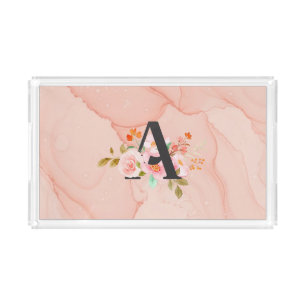 Letter A Acrylic Tray