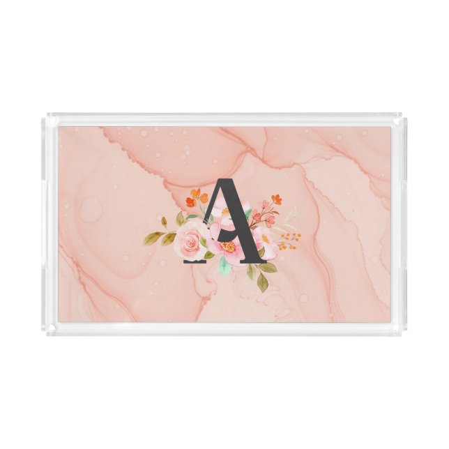 Letter A Acrylic Tray (Front)
