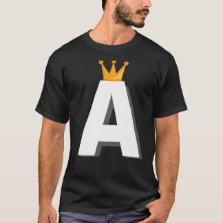Letter A Alphabet Letter Initial T-Shirt