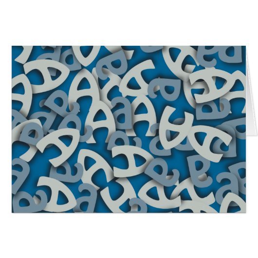 Letter A Blue (Front Horizontal)