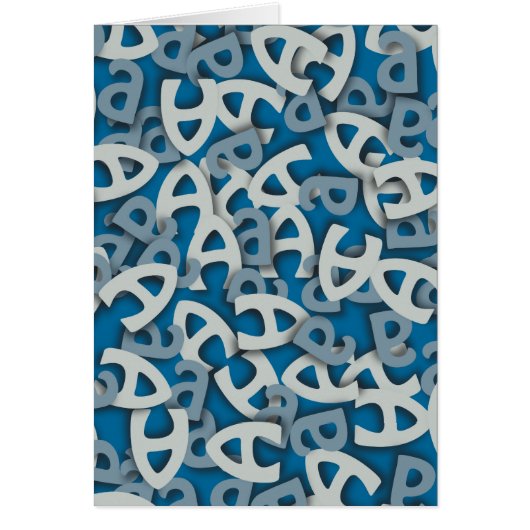 Letter A Blue Cards (Front)