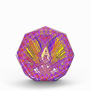 Letter A, Colorful logo text design Award