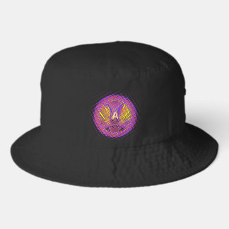 Letter A, Colorful logo text design Bucket Hat