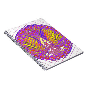 Letter A, Colorful logo text design Notebook