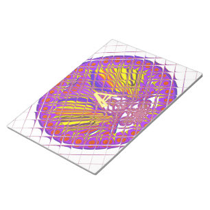 Letter A, Colorful logo text design Notepad