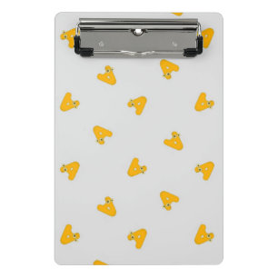 Letter A gray Mini Clipboard
