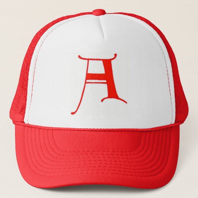 Letter A Hat (Front)