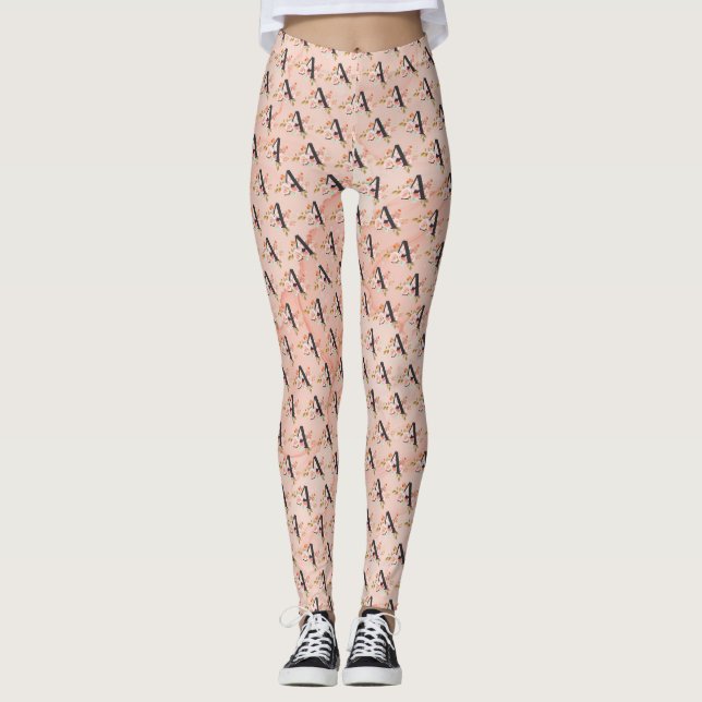 Letter A Leggings (Front)