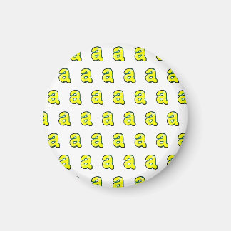 Letter  "a" magnet