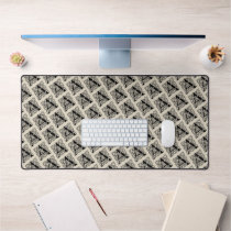 Letter A Monogram Vintage Celtic Knot Print