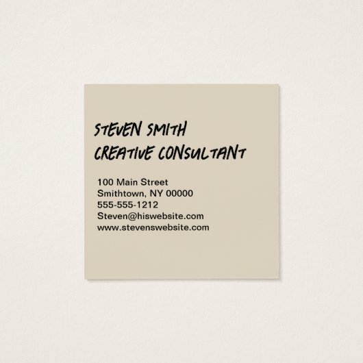 Letter A Vintage Celtic Knot Monogram (Back)