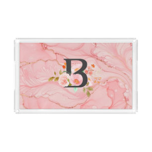 Letter B Acrylic Tray