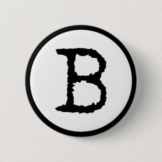 Letter B Button