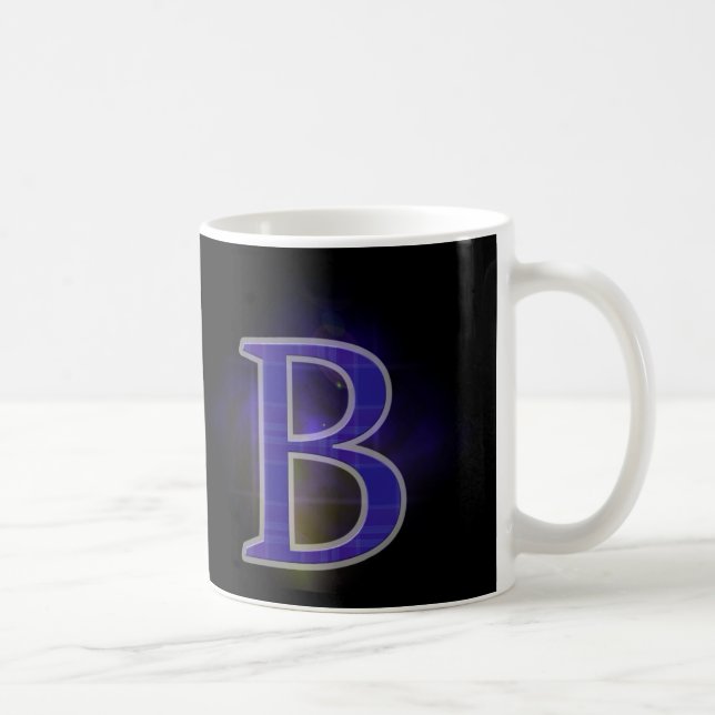 Letter B Coffee Mug (Right)