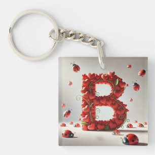 💖 Letter B Gift For Personalized Name Accessories Keychain