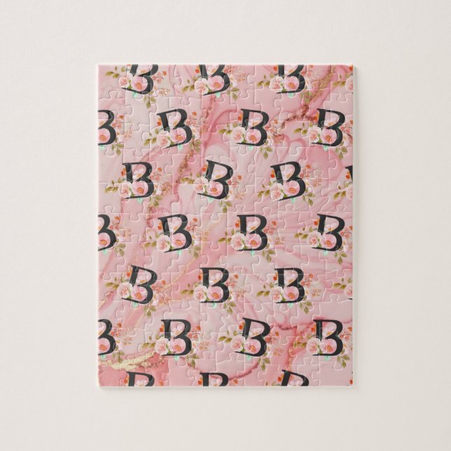 Letter B Jigsaw Puzzle (Vertical)