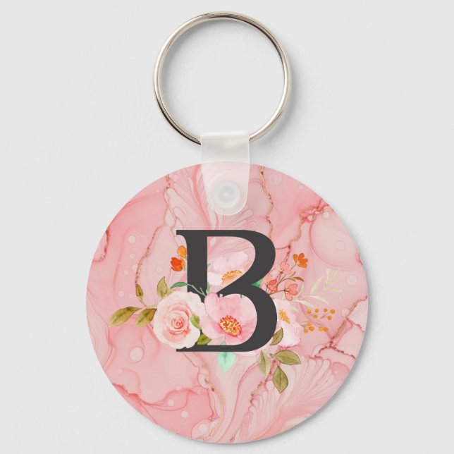 Letter B Keychain (Front)