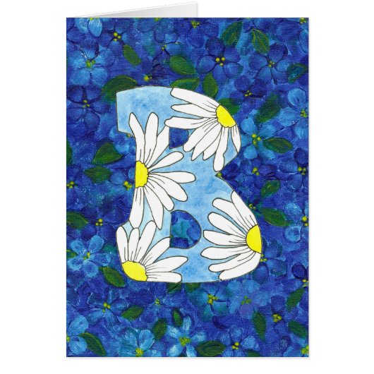 Letter B Notecard (Front)