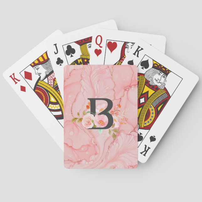 Letter B Poker Cards (Back)
