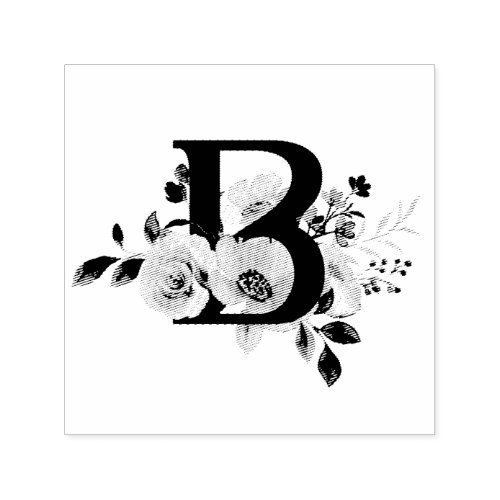 Letter B Self-inking Stamp