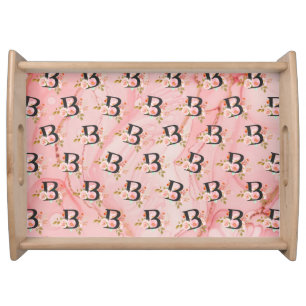Letter B Serving Tray