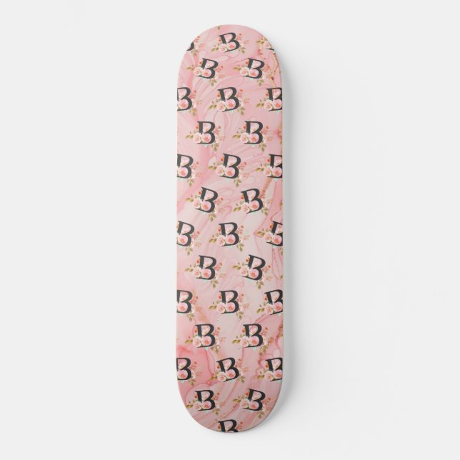 Letter B Skateboard (Front)