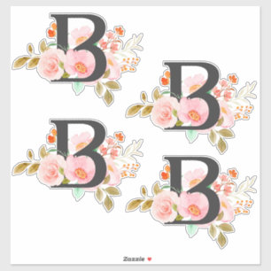 Letter B Sticker