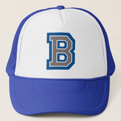 Letter B Trucker Hat