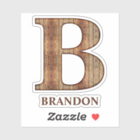 Letter B' Sticker