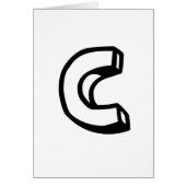 Letter C (Front)