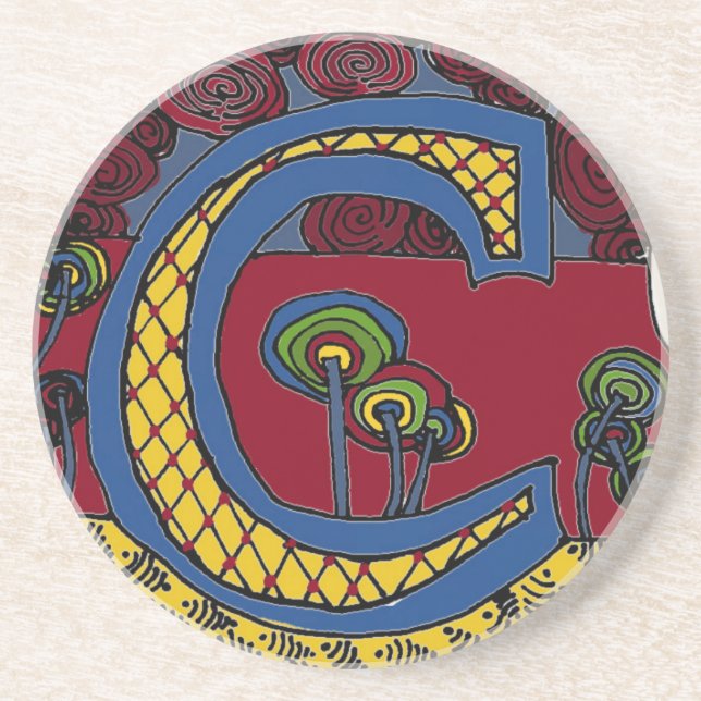 Letter C Coaster (Front)