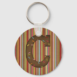 Letter C Keychain
