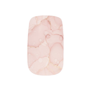 Letter C Minx Nail Art